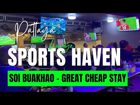 I Found The Perfect Pattaya Budget Sports Hotel The Sports Lounge Soi Buakhao From 700bht A Night
