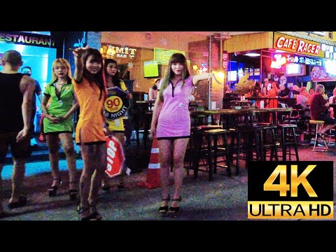 Pattaya 4K Walk Soi LK METRO,Soi Honey,TREE TOWN,Fight in Soi Chaiyapoon,Soi Bua Khao. 8th Mar 2022