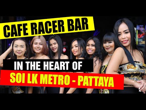 Pattaya Bars – Cafe Racer in LK Metro. A great bar for meeting up with friends in Pattaya city