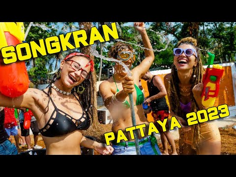 SONGKRAN in PATTAYA THAILAND (Soi 6, LK Metro, Soi Buakhao)