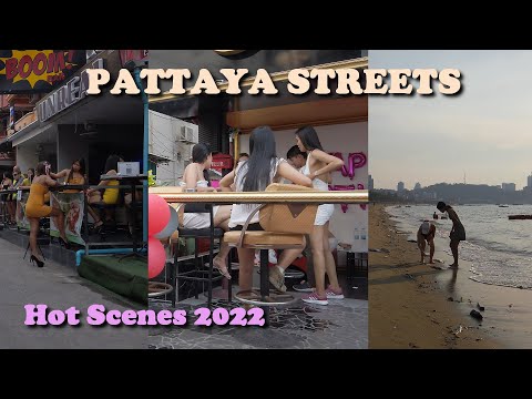 Thailand Pattaya🌴 streets scenes 👯‍♀️ Soi LK Metro/ Soi Buakhao/ Tree Town/ Soi 8/ Beach Road/ 2022