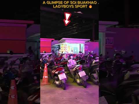 A Glimpse of Soi Buakhao | Ladyboys Sport 🔥 Pattaya Nightlife 2025”