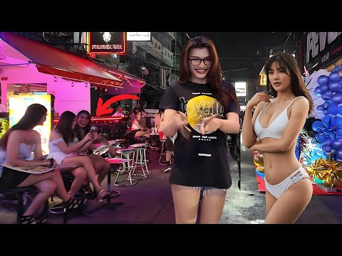 🇹🇭 Pattaya Nightlife 2024: Full Tour of Soi LK Metro Red Light District, Thailand