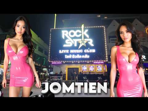 How is PATTAYA Jomtien on Low Season 2025 October? AMAZING Thappraya Rd 3K HD Walk Tour in Thailand!