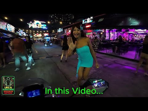 Pattaya 4k POV Ride – Central Pattaya Nightlife – Soi Buakhao, Tree Town, LK Metro, Soi Chaiyapoon..