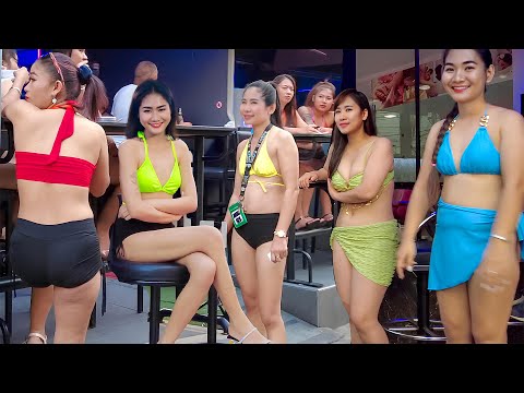 Pattaya Soi Buakhao , LK Metro , Soi Made in Thailand Scenes  | Thailand
